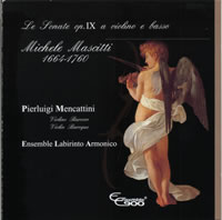 Le Sei Sonate Opera IX a violino e basso di Michele Mascitti